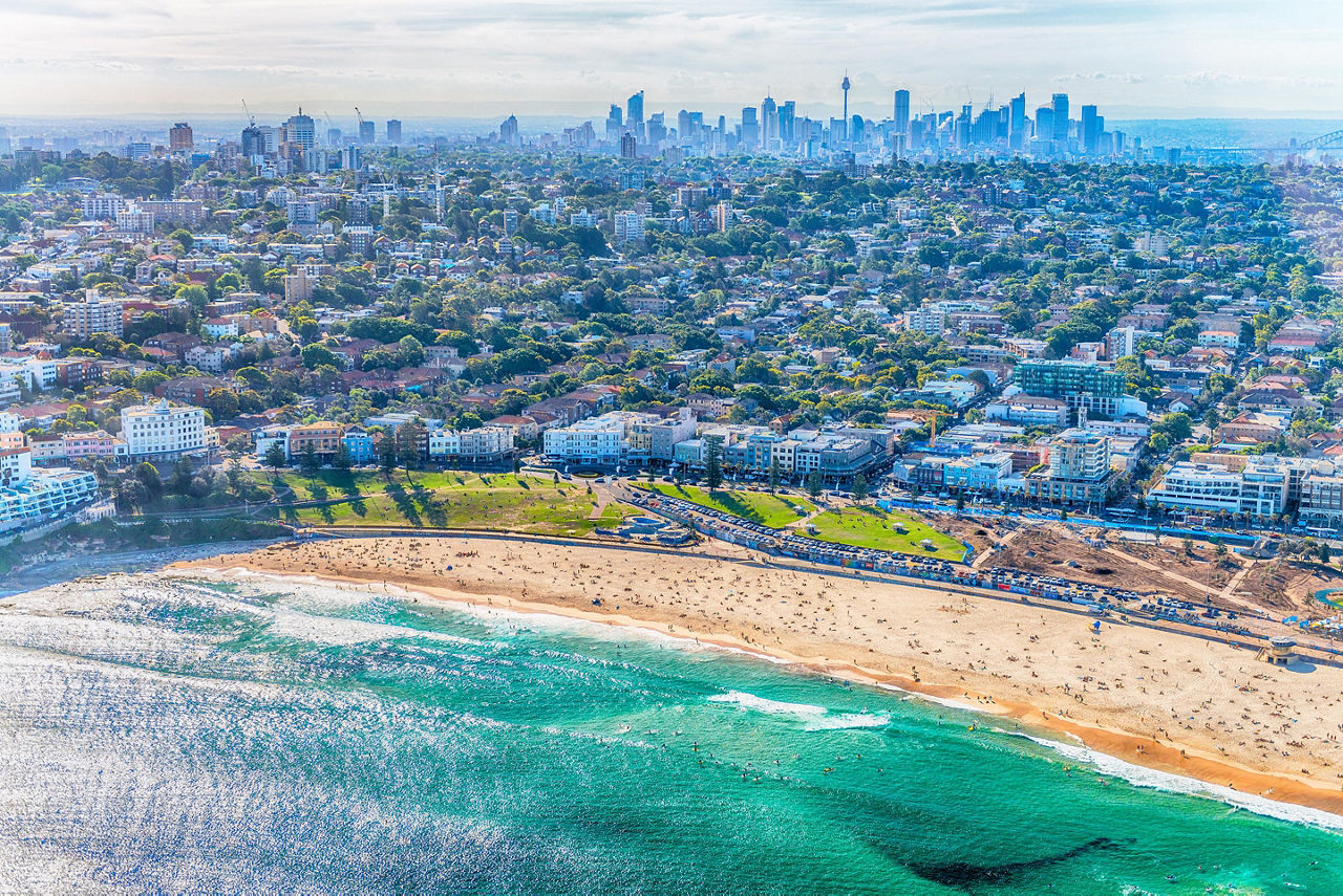 Australia Beach and City