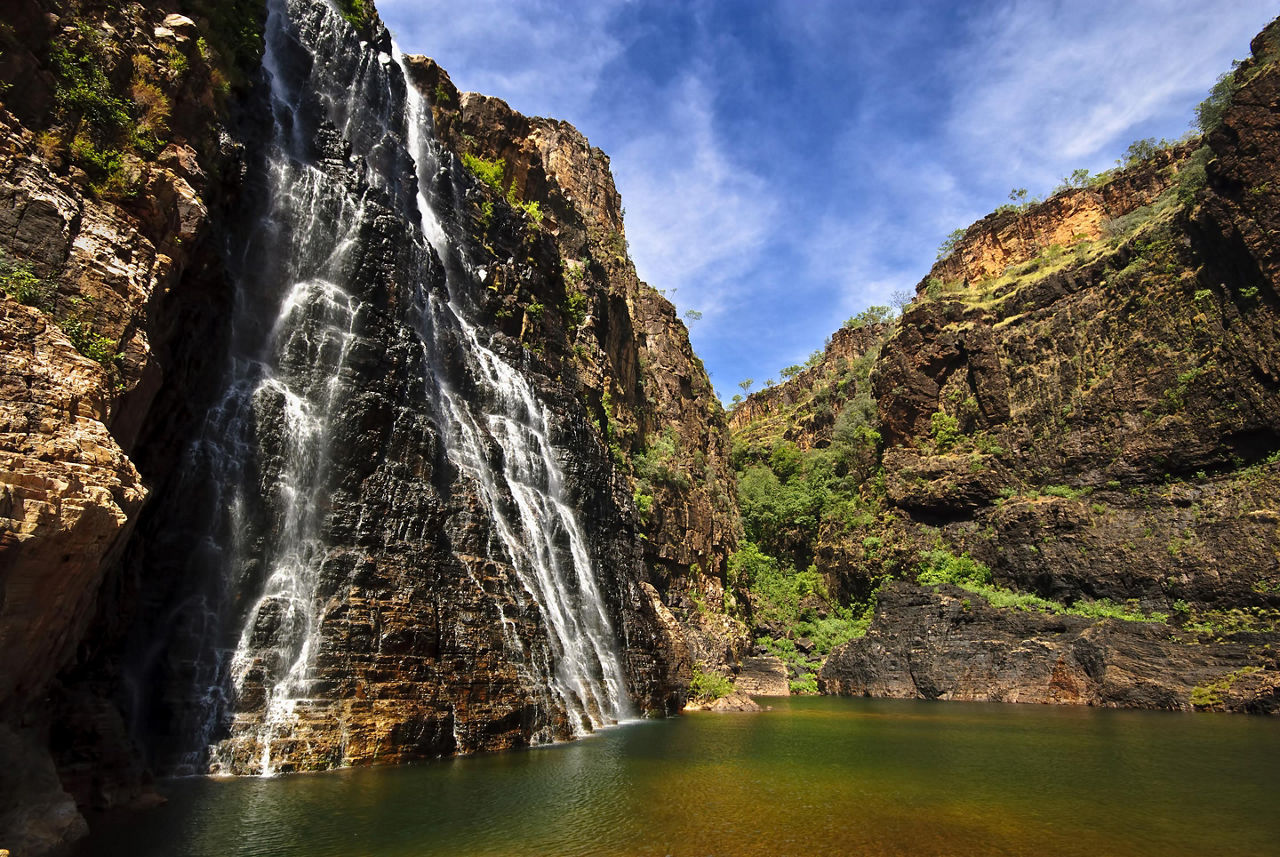 Australia Outback Waterfall