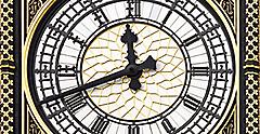Close-up of Big Ben, Clock Tower, Westminster Palace, London