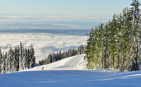 Grouse Mountain in Vancouver, British Columbia
