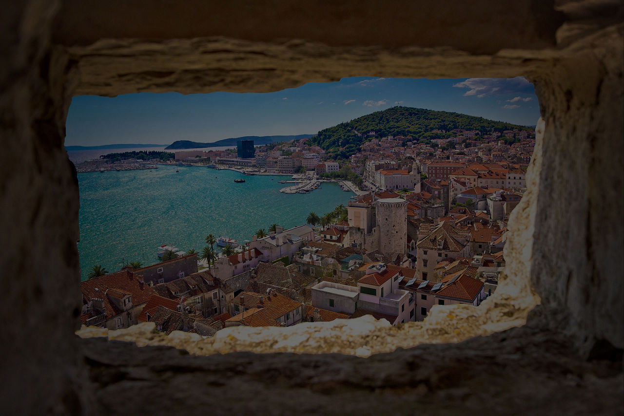 Rock Window in Croatia 