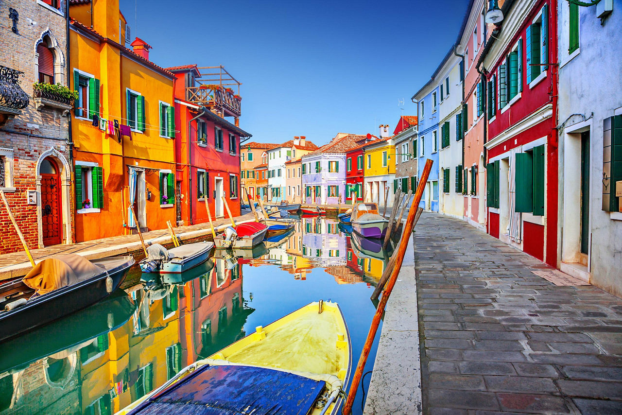 Venice, Italy Canals and Gondolas