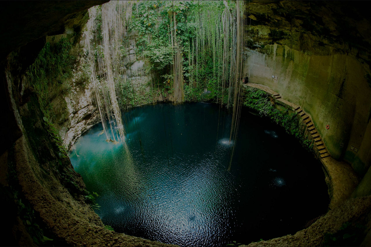Gorgeous Mexican Cenote Cave 