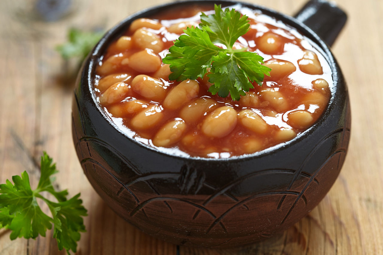 new england baked beans side