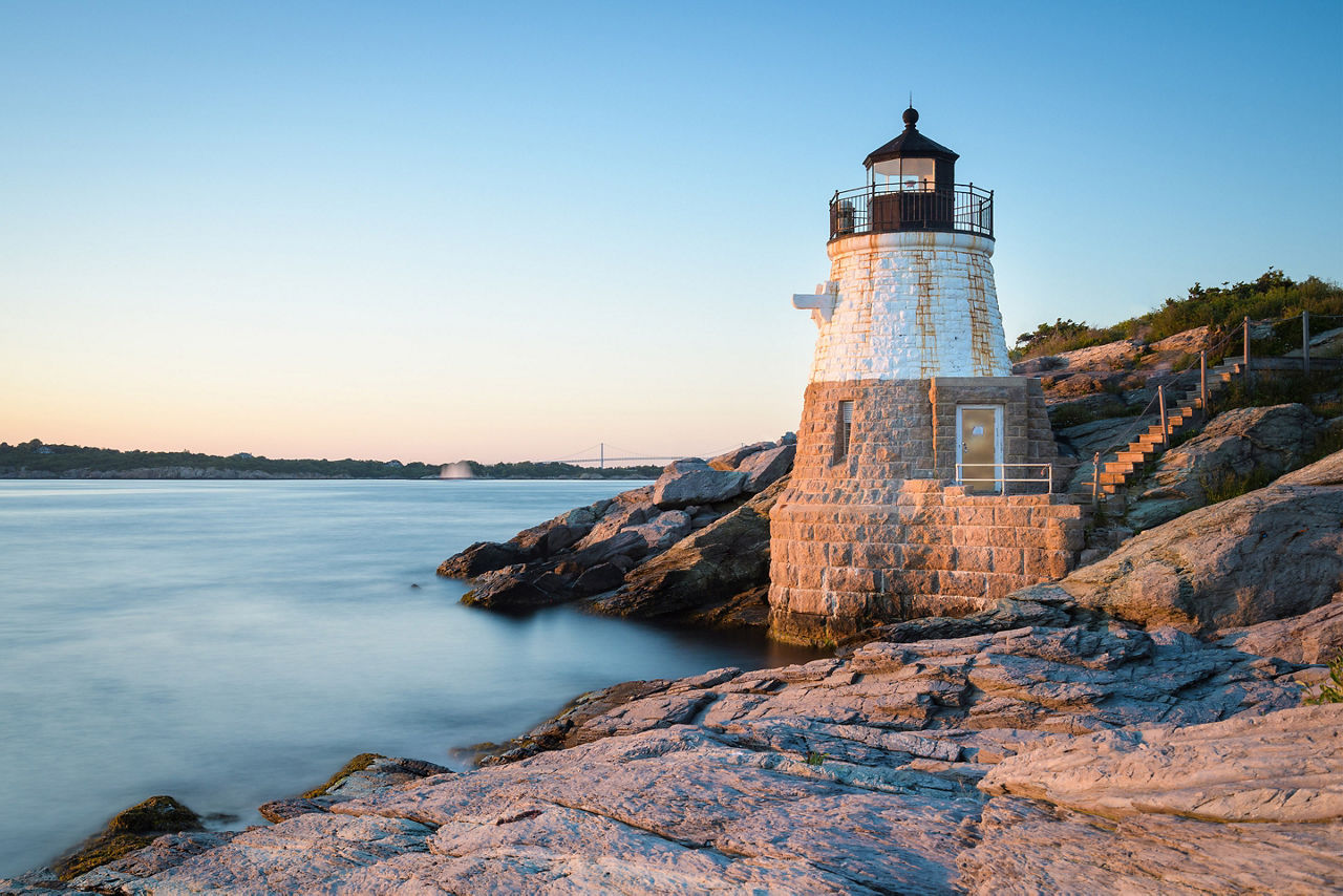 New England Newport Lighthouse