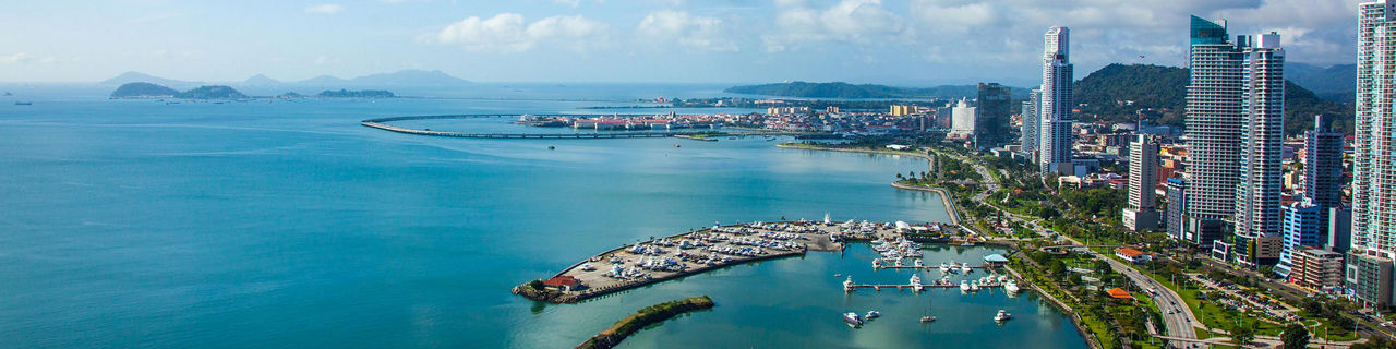 Aerial View of Casco Viejo in Panama