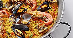 Delicious Spanish Seafood Paella