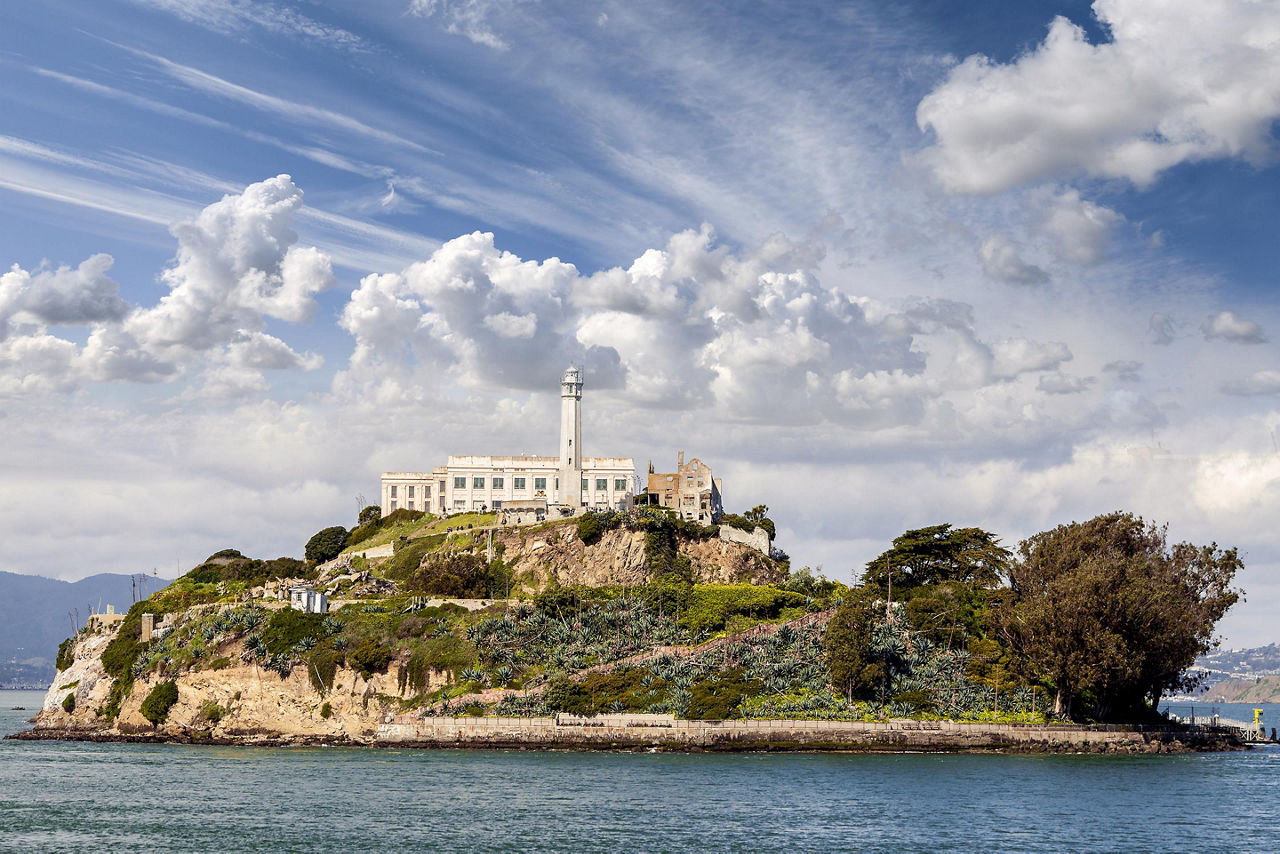 San Francisco, California Alcatraz Island Prison Attraction