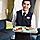 Waiter Smiling with Food Tray 24 Hour Cruise Room Service
