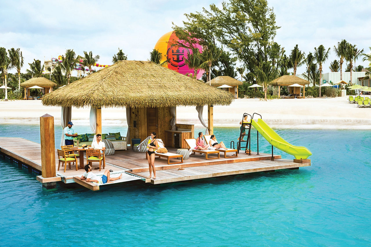 Perfect Day at Coco Cay Overwater Cabanas