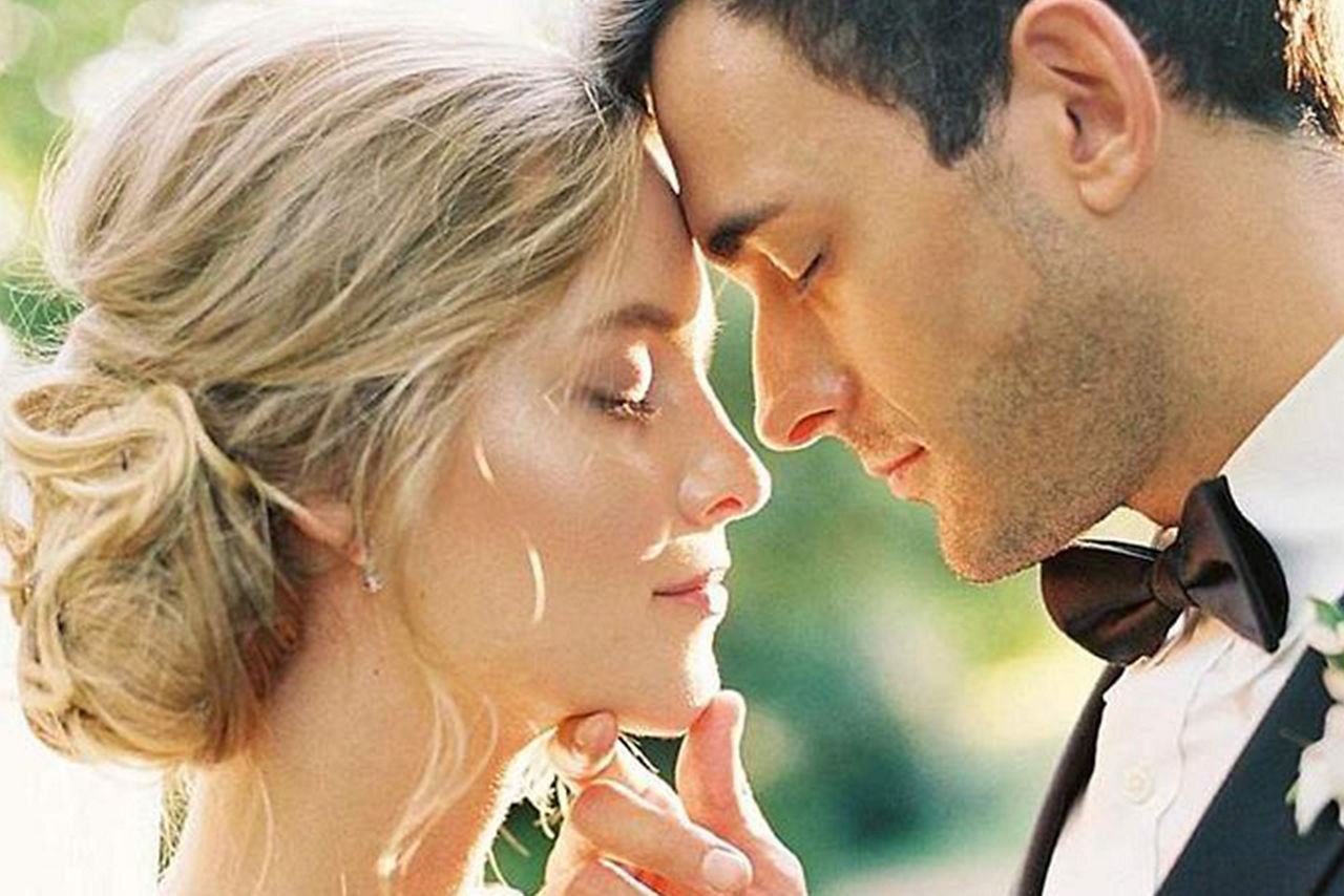 Cruise Wedding, Groom Embraces Wife