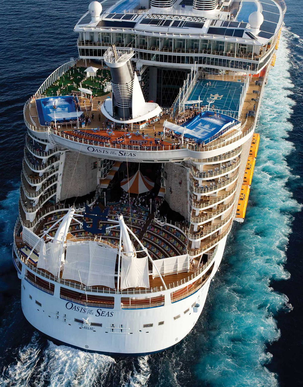 Aerial Oasis of the Seas