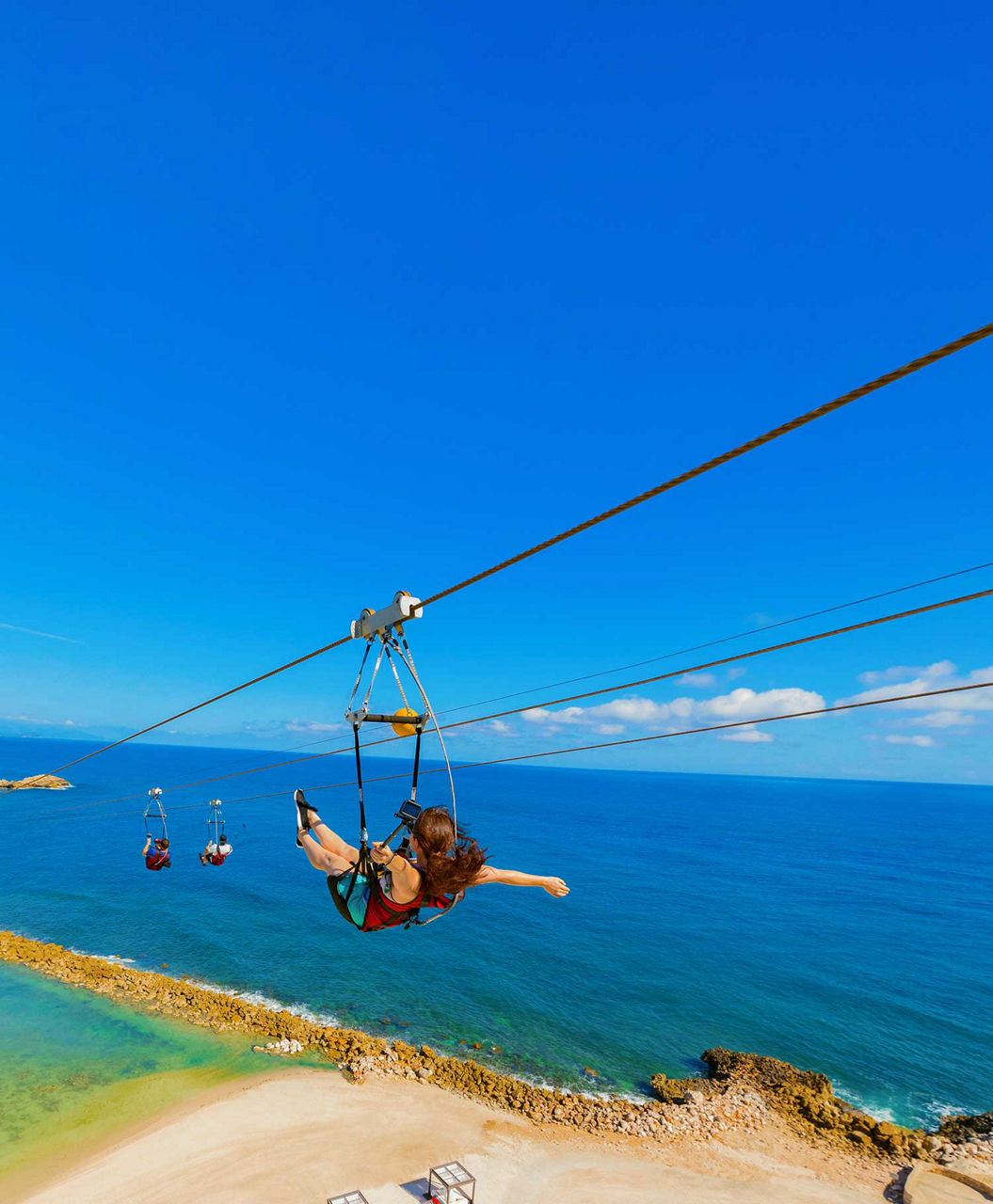 se mobil dam zipline havsutsikt