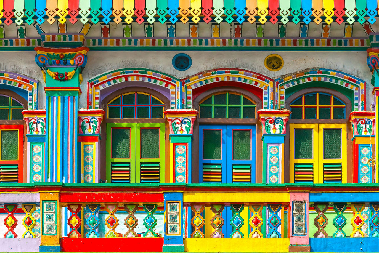 Singapore, Little India Traditional Homes