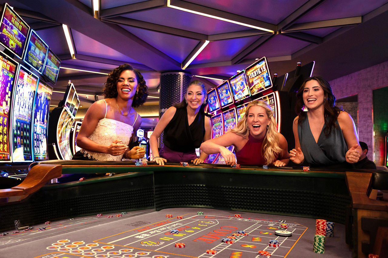 casino royale craps group of women friends RCL WN
