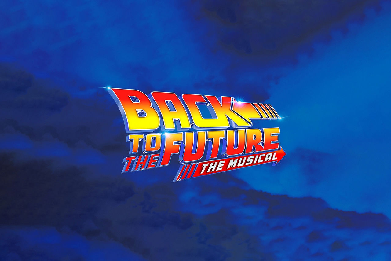 back to the future broadway show logo