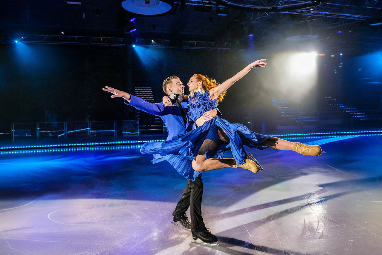 Performers at Ice Odyssey