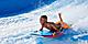 Symphony of the Seas Flowrider Boy Body Surfing