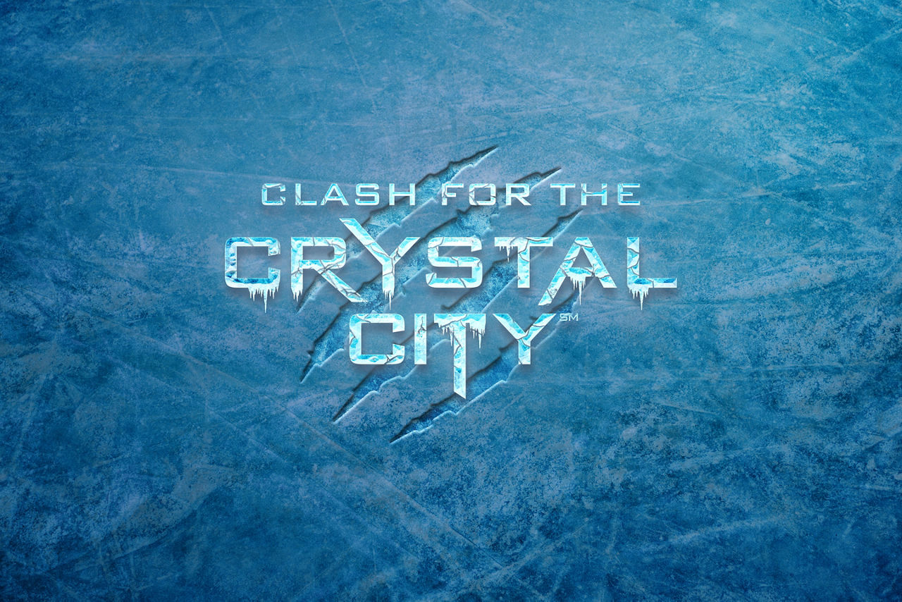 crystal city logo poster close up