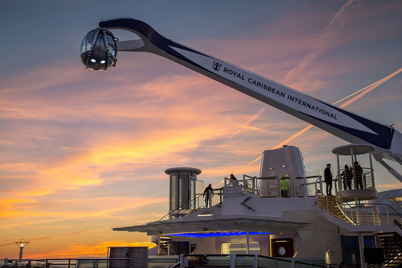 Quantum of the Seas North Star Sunset Ocean Views