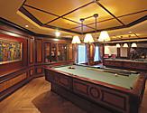 Pool Table at Billiard Room Ready to Play 