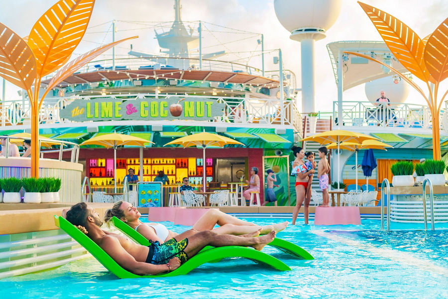 Navigator of the Seas Lime and Coconut Pool