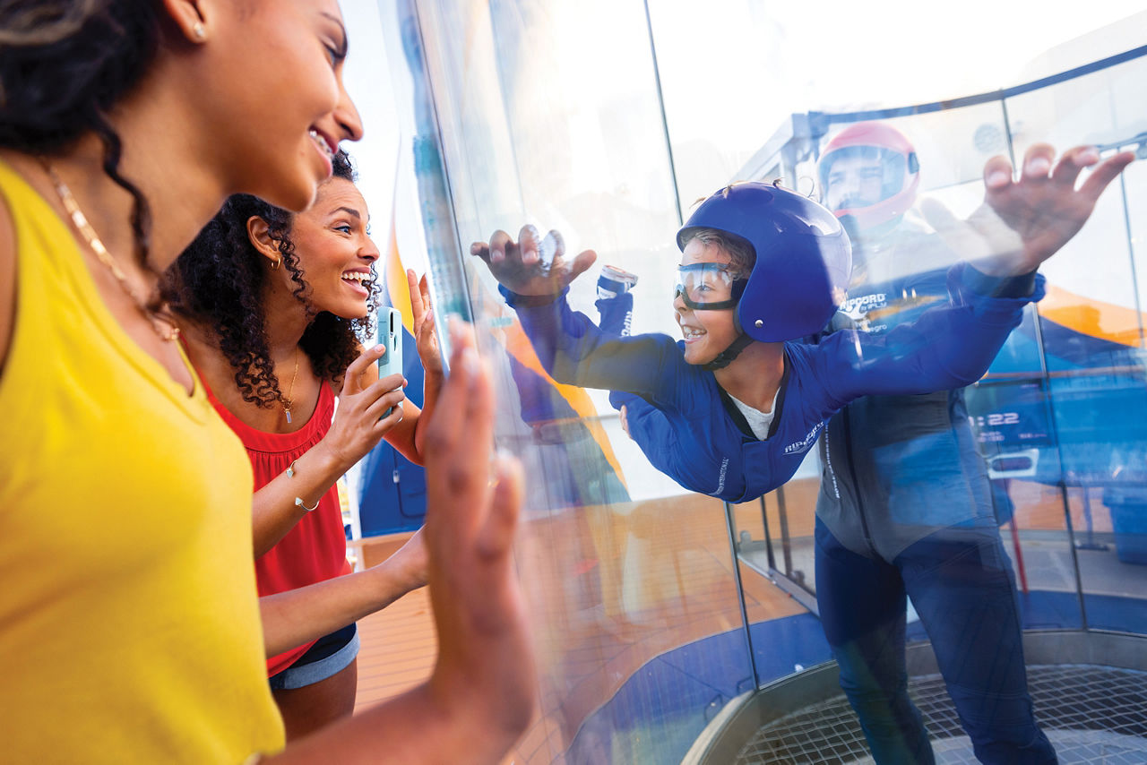 royal caribbean odyssey of thee seas ifly ripcord activities aft