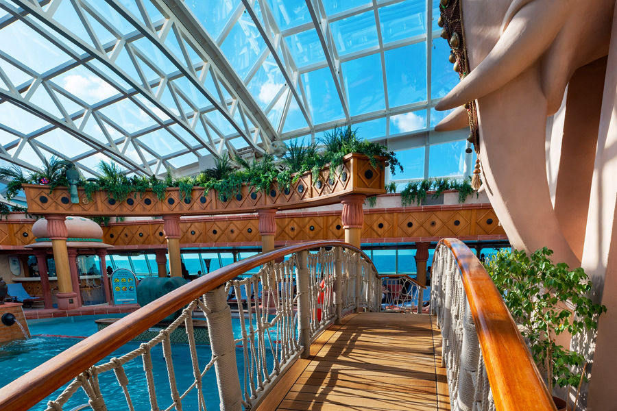 Brilliance of the Seas Solarium Bridge