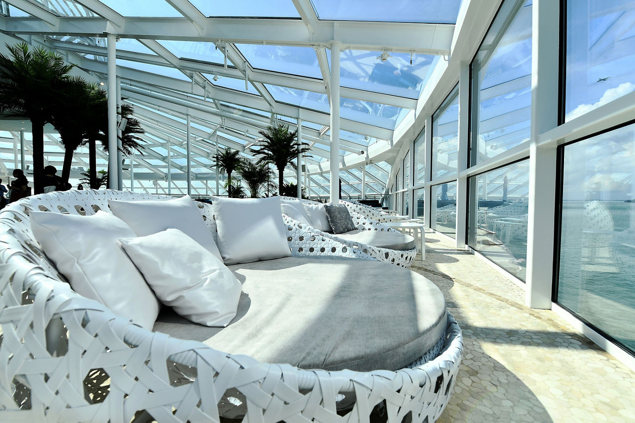 Spectrum of the Seas Solarium Tanning Beds