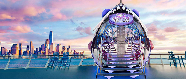 The Ultimate Abyss with New York Skyline 