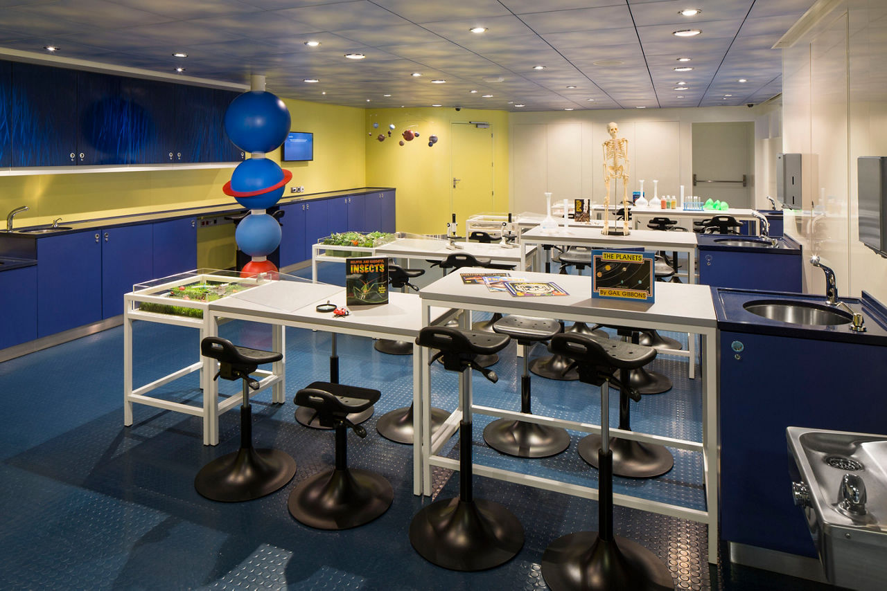 Adventure Ocean - Science Lab - Deck 14 Forward Portside
Harmony of the Seas - Royal Caribbean International