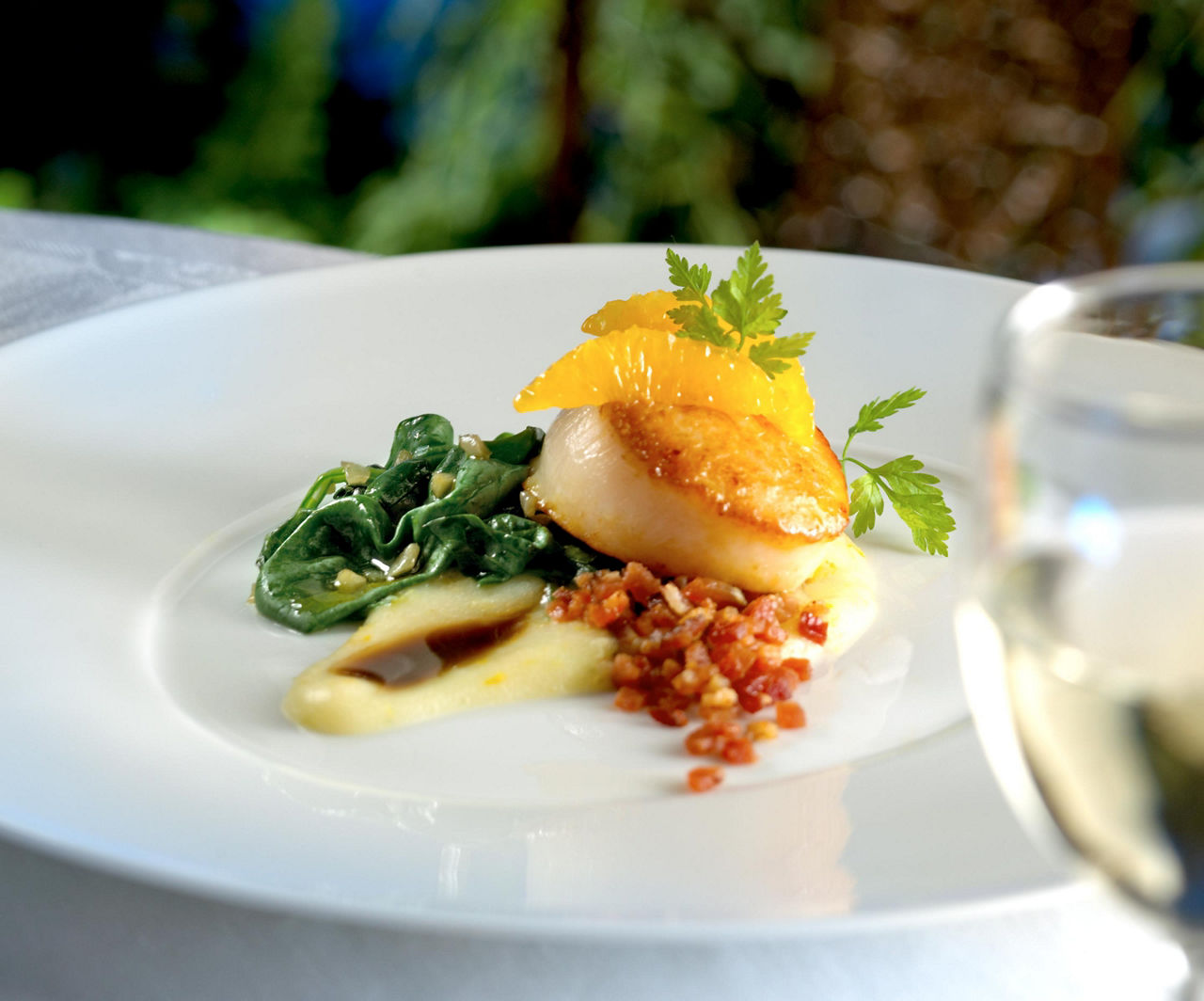 150 Central Park Seared Sea Scallops