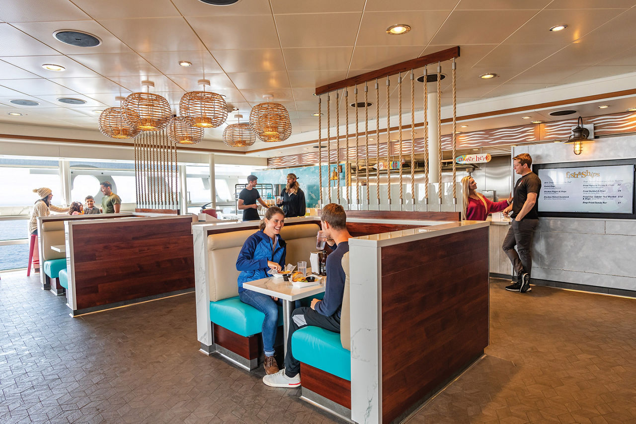 Ovation of the Seas Fish and Ships Interior Dining