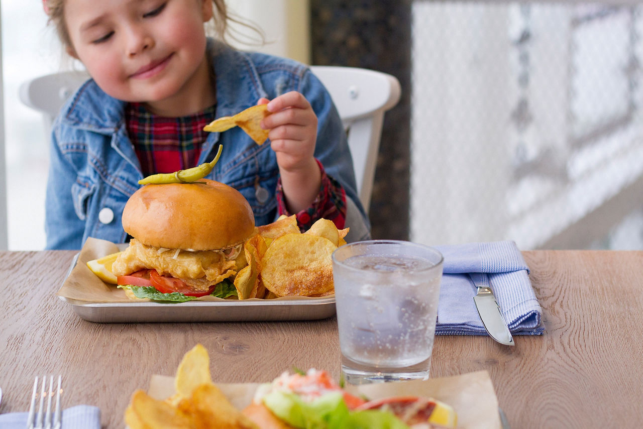 Hooked Seafood Fish Sandwich 