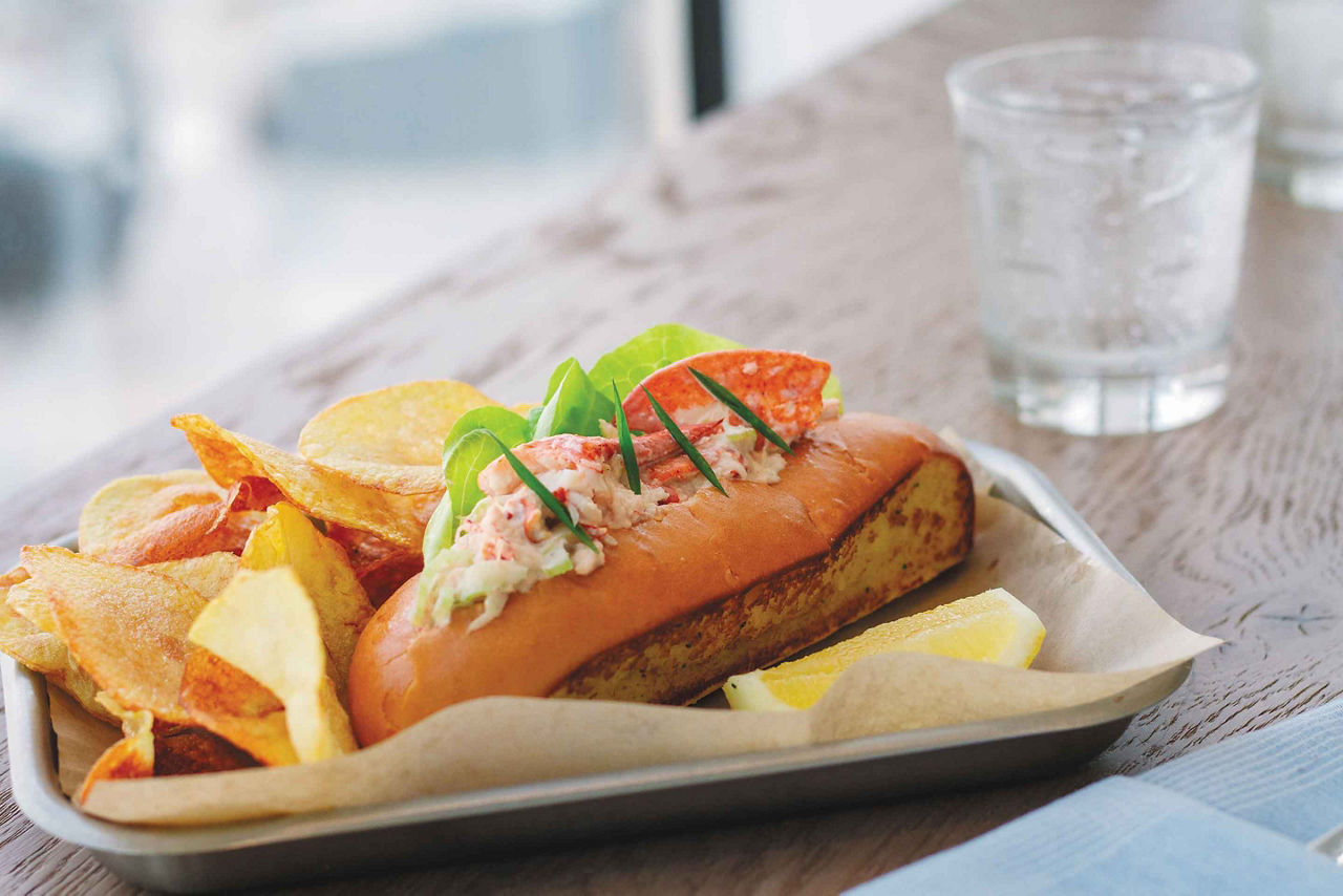 Hooked Seafood Lobster Roll