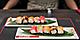 Izumi Sushi Rolls on a plate