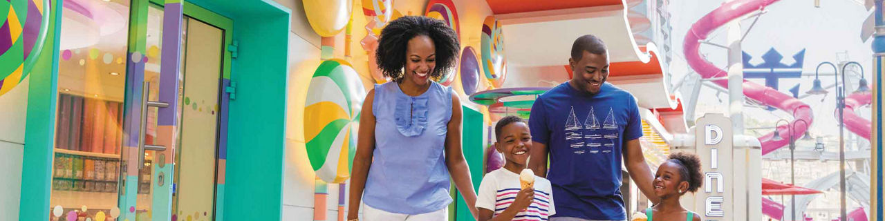 Sugar Beach Candy Store Entrance Family