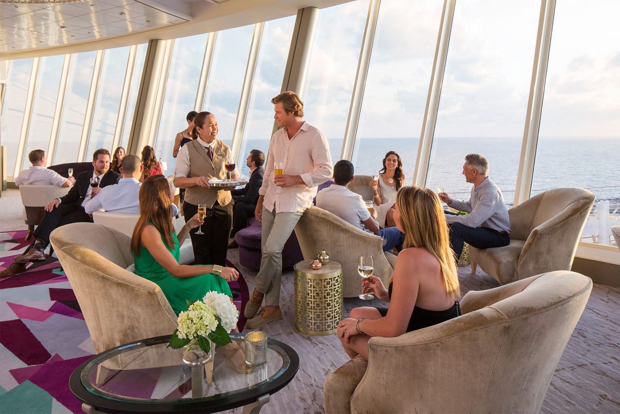 Oasis Suite Lounge Guests