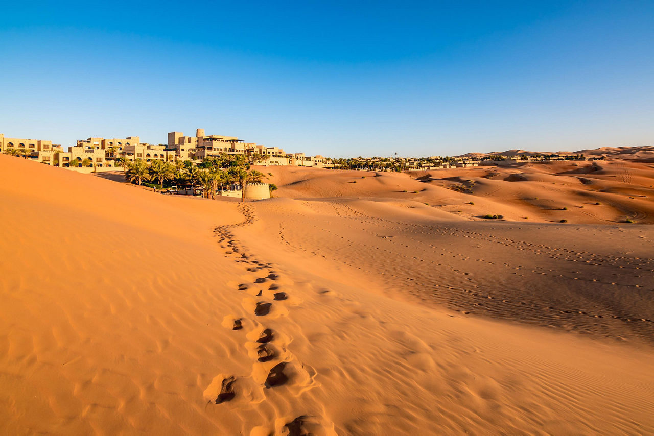 Abu Dhabi, United Arab Emirates Desert