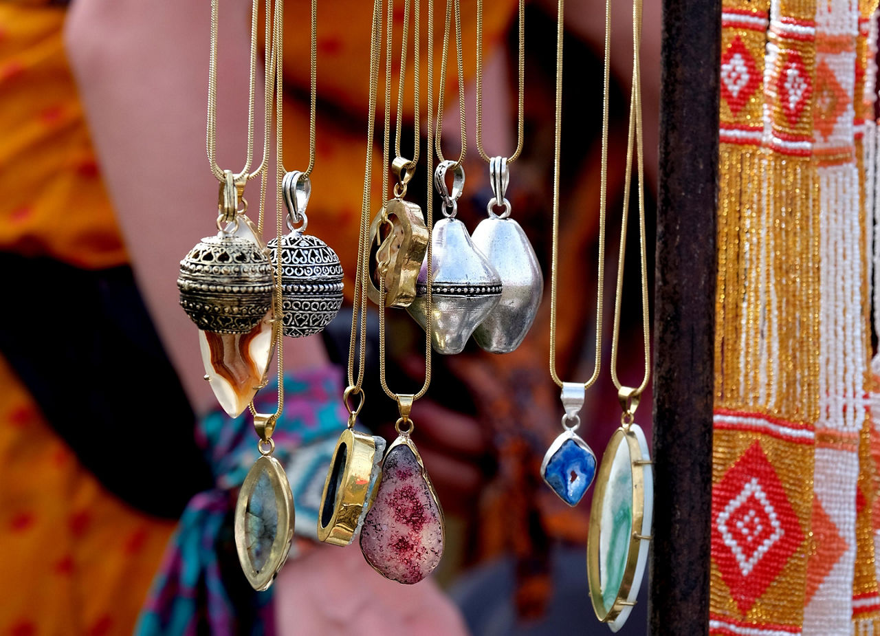 Airlie Beach, Queensland, Australia, Handcrafted artisan necklaces