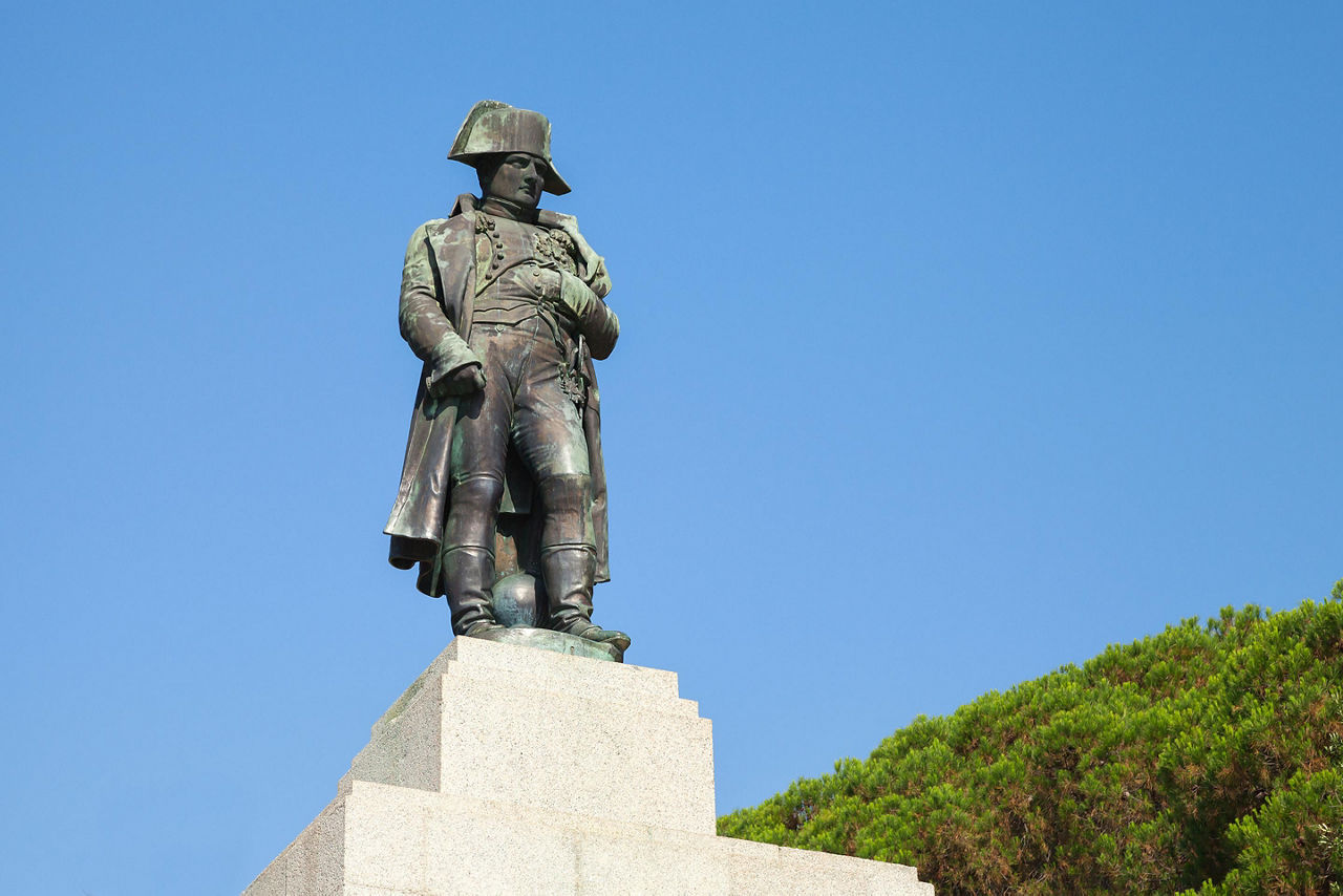 Napoleon Bonaparte Statue, Ajaccio, Corsica 