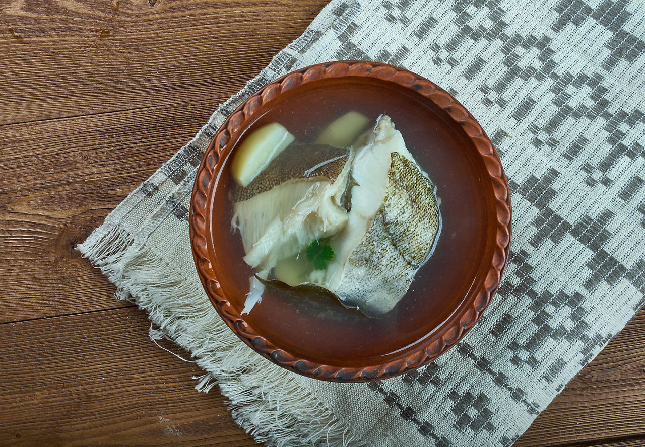 Alesund, Norway Bowl of Fish Soup