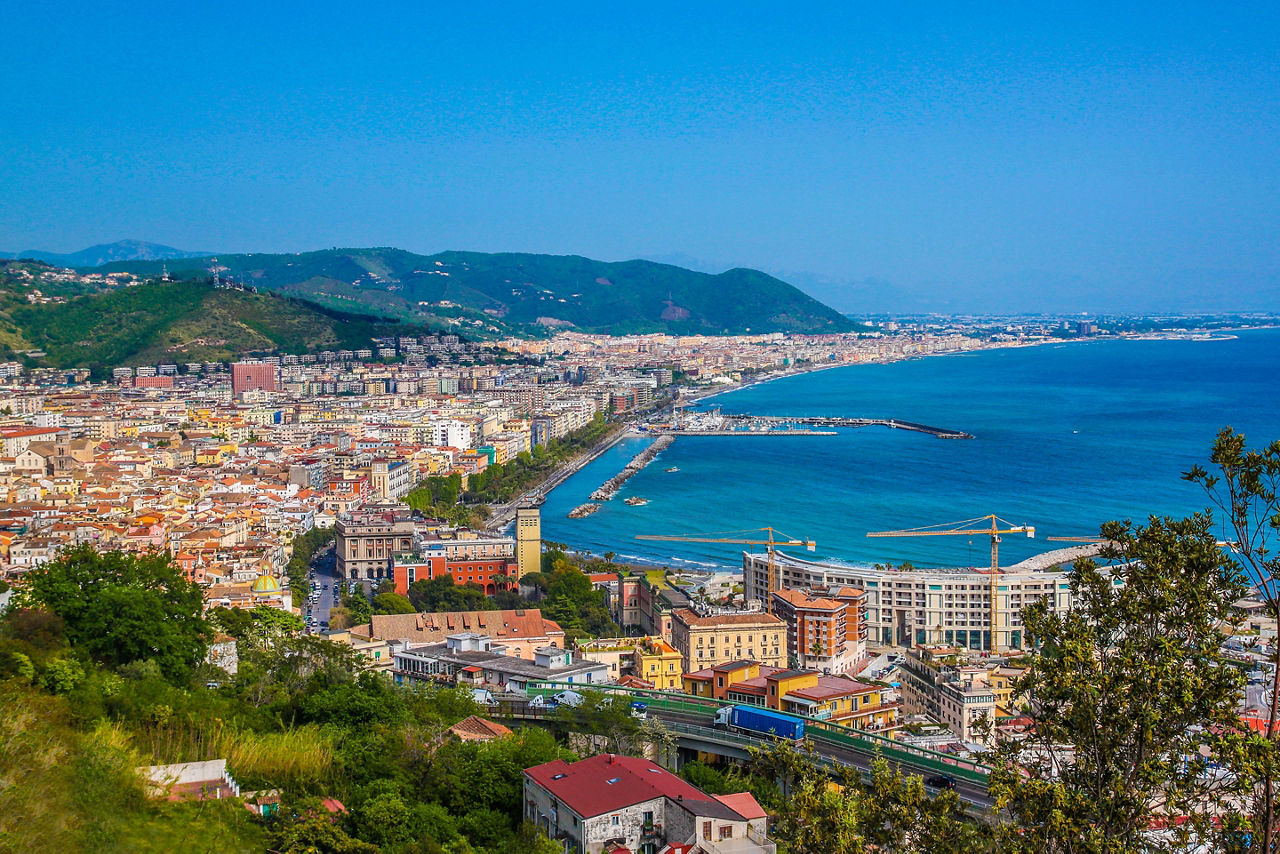 Amalfi Coast (Salerno), Italy Aerial View