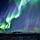 View of the Northern Lights, Arctic Circle 