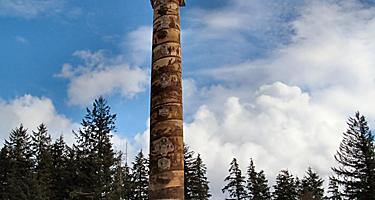 The Astoria Column monument in Oregon