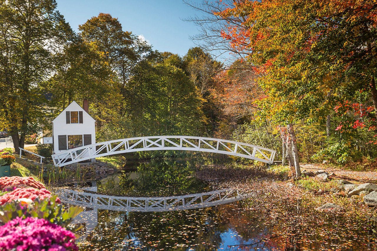 Maine Acadia National Park Bridge