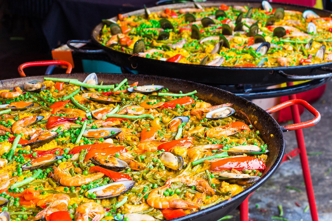 Barcelona, Spain Paella