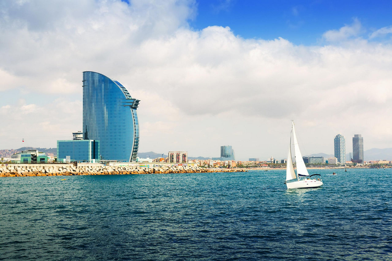 Barcelona, Spain Beach W Hotel