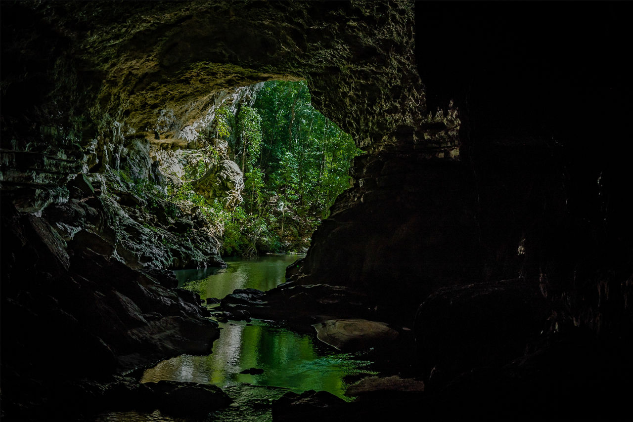 Rio Frio Cave Entrance Cayo District in Belize
