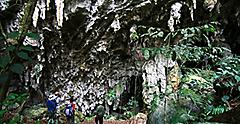 tour team arrives remote cave in southern belize vacation royal caribbean cruise